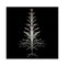 Northlight 32606087 6 ft. White Lighted Christmas Cascade Twig Tree Outdoor Yard Art Decoration - Clear Lights